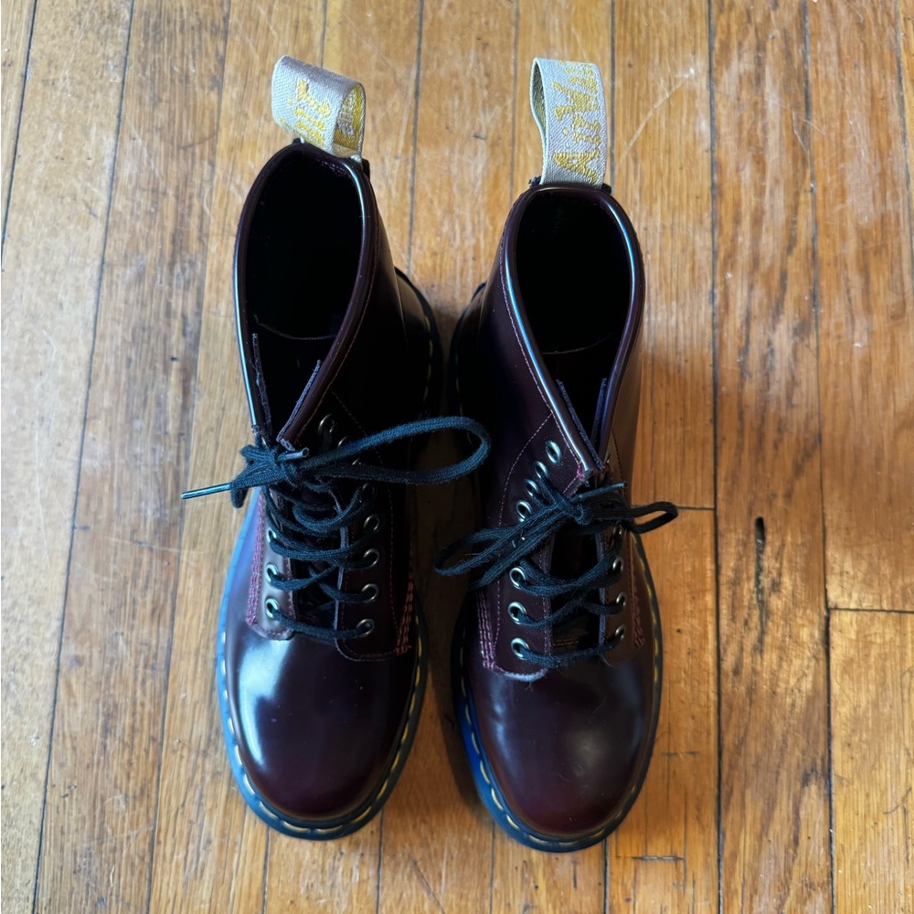 Doc Martens Vegan Boots ‘Cherry Red’
